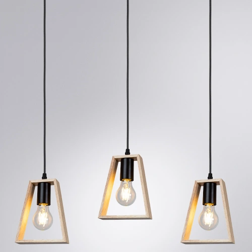 Подвесной светильник Arte Lamp BRUSSELS A8030SP-3BK фото 2