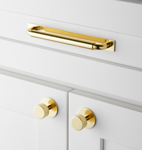 Ручка-кнопка Patton d.3.8 Aged Brass фото 2