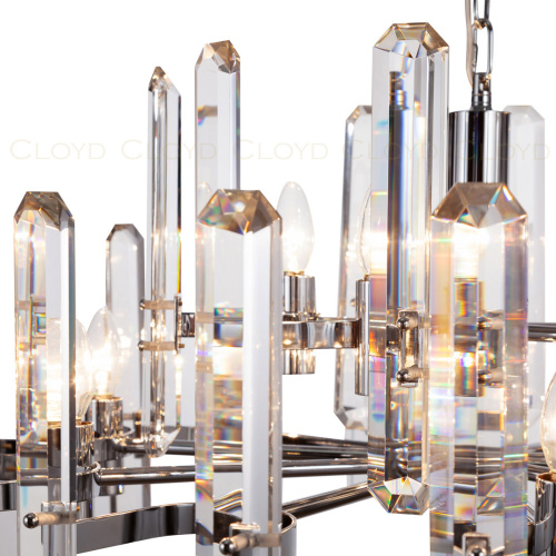 Люстра Cloyd ESTRADA C15 / Ø85 см - хром (арт.10275) Люстра Cloyd ESTRADA C15 / Ø85 см - хром (арт.10275)