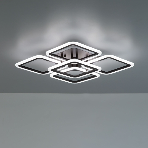 Citilux Марсель Смарт CL232A155E RGB Умная люстра Чёрная фото 24