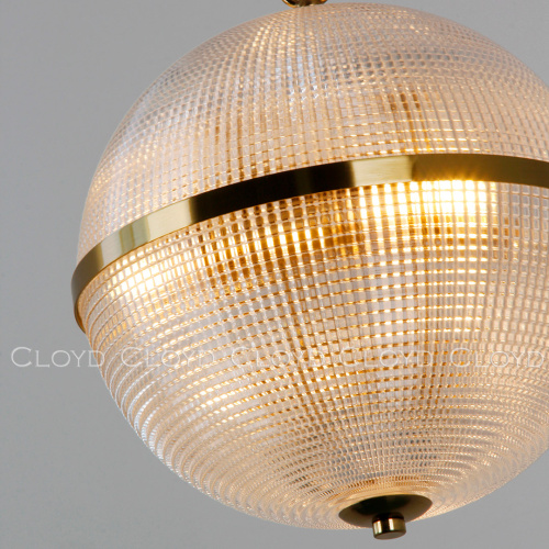 Подвесной светильник Cloyd BEHAIM P3 / Ø30 см - латунь (арт.11693)