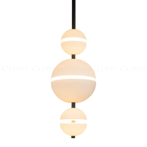 Подвесной светильник Cloyd COSMORA P3 / выс. 56 см - керамика - черный (арт.12502) фото 3 Подвесной светильник Cloyd COSMORA P3 / выс. 56 см - керамика - черный (арт.12502) фото 3