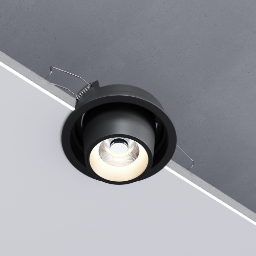 Потолочный светодиодный светильник поворотный Conner 8W 4000K чёрный 25086/LED фото 6 Потолочный светодиодный светильник поворотный Conner 8W 4000K чёрный 25086/LED фото 6