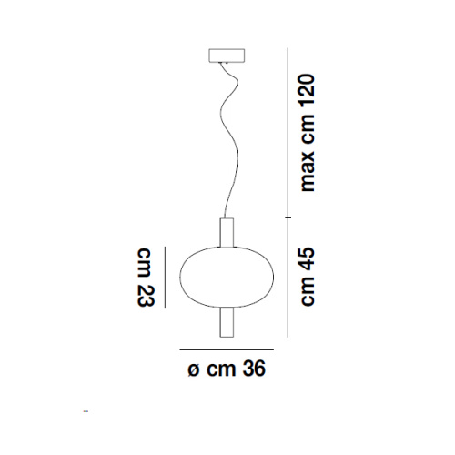 Подвесной светильник Riflesso SP 1 amber/gold фото 4