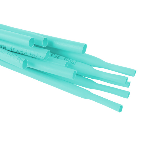 Термоусадочная трубка STEKKER 5,0/2,5 мм, длина 100 см., усадка 2:1, зеленый HST-525-100GN фото 5