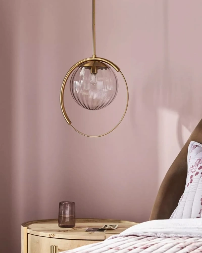 Золотой подвесной светильник "Эрин" Золотой подвесной светильник "Эрин"