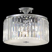 Crystal Lux Светильник потолочный Crystal Lux HILTON PL4 CHROME