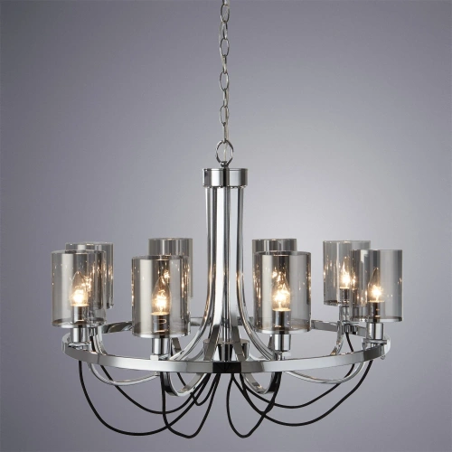 Подвесная люстра Arte Lamp OMBRA A2995LM-8CC фото 2 Подвесная люстра Arte Lamp OMBRA A2995LM-8CC фото 2