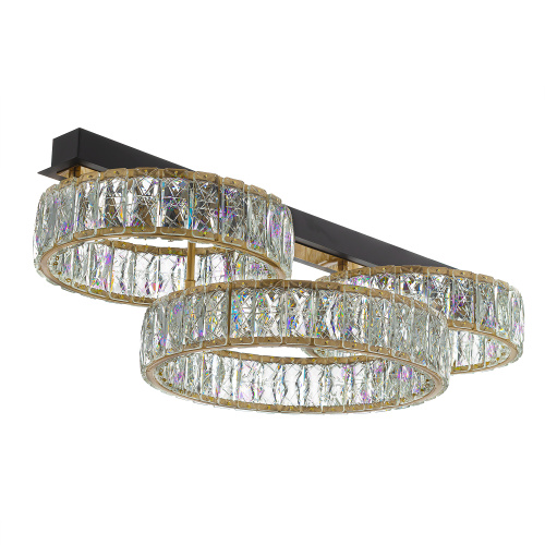 Citilux PALANT CL325162 LED Люстра хрустальная Чёрный+Бронза фото 2 Citilux PALANT CL325162 LED Люстра хрустальная Чёрный+Бронза фото 2