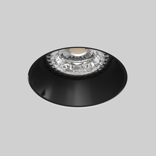 DK3055-BK Встраиваемый светильник, IP 20, 10 Вт, GU5.3, LED, черный, пластик фото 2