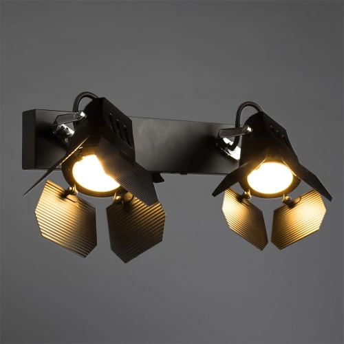 Спот Arte Lamp CINEMA A3092AP-2BK фото 2