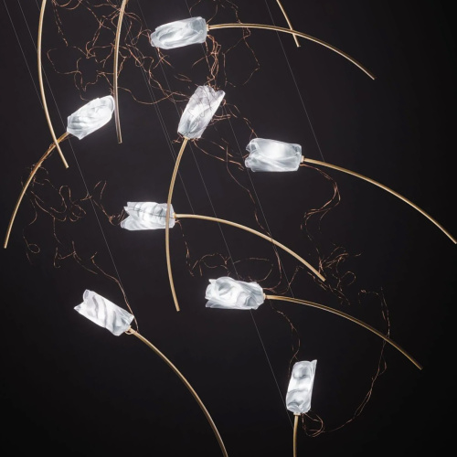 Подвесной светильник 9081P/25 gold фото 2