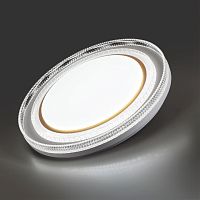 7641/EL MARON SN 178 Светильник пластик/золотистый LED 70Вт 3000-6000K D490 IP43 пульт ДУ SUZY GOLD