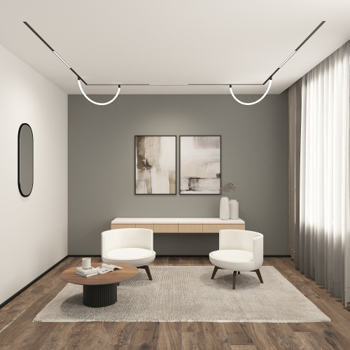 DK8005-BK Линейный светильник SMART LINEAR 27W DIM 3000K-6000K черный фото 2