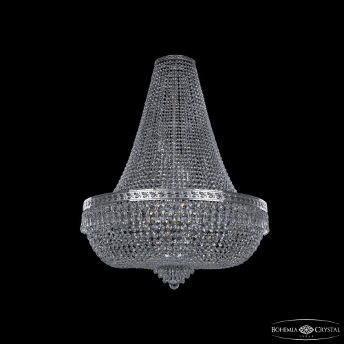 Люстра хрустальная 19271/H2/80IV Ni Bohemia Ivele Crystal (Богемия Ивеле Кристалл)