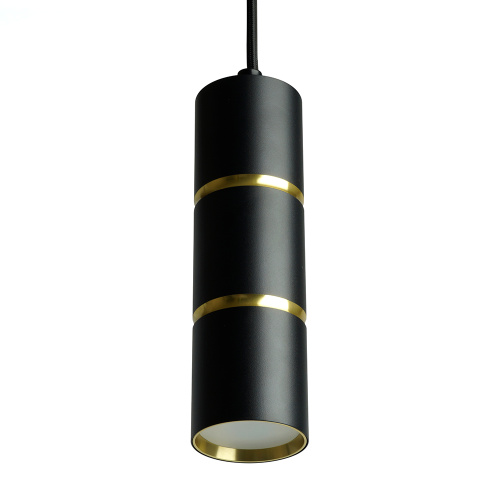 Светильник потолочный Feron ML1868  Barrel ZEN levitation на подвесе MR16 35W, 230V, чёрный, золото 55*180 фото 3