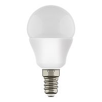 940802 ЛАМПА энергосберегающая LED 220V G45 E14 7W=65W 350LM 180G FR 3000K 20000H