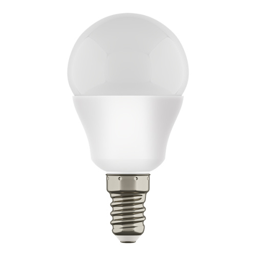 940802 ЛАМПА энергосберегающая LED 220V G45 E14 7W=65W 350LM 180G FR 3000K 20000H