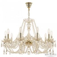 Люстра хрустальная 101/10/240 G Bohemia Ivele Crystal (Богемия Ивеле Кристалл)