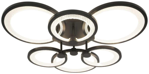 Светильник потолочный светодиодный ЭРА Модерн С ДУ Odry CLL-1-117-RC BK Б0069752