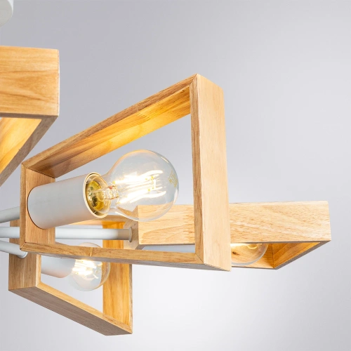 Люстра на штанге Arte Lamp BRUSSELS A8030PL-8WH фото 4 Люстра на штанге Arte Lamp BRUSSELS A8030PL-8WH фото 4