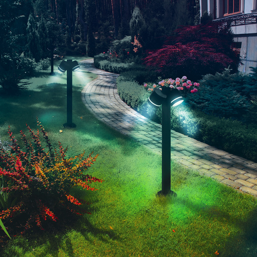 Лампа светодиодная Feron LB-455 GX53 12W 175-265V синяя фото 4