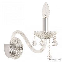 Бра хрустальные 108B/1/165 Ni Bohemia Ivele Crystal (Богемия Ивеле Кристалл)