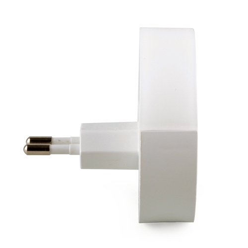 Светильник ночник Feron c 2мя USB выходами, FN1122 0,5W 230V, белый фото 3