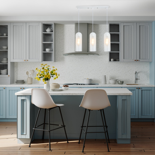 Подвесной светильник Escada 10195/3S E27*40W White фото 2 Подвесной светильник Escada 10195/3S E27*40W White фото 2