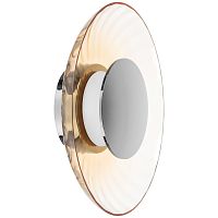 809023 Настенно-потолочный светильник CELESTA LED 24W 600LM ХРОМ/КОНЬЯЧНЫЙ 3000K