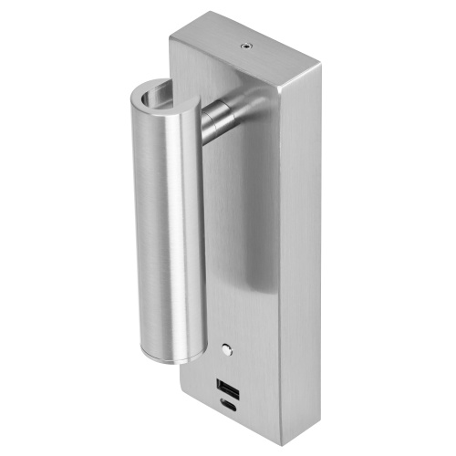 Citilux Декарт CL704432 LED USB Светильник с выключателем Матовый Хром фото 5 Citilux Декарт CL704432 LED USB Светильник с выключателем Матовый Хром фото 5