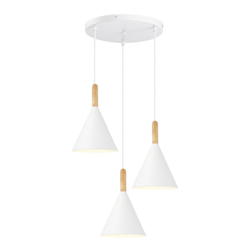 SLE1255-513-03 Светильник подвесной Белый/Белый E27 3*40W ARKET фото 4 SLE1255-513-03 Светильник подвесной Белый/Белый E27 3*40W ARKET фото 4