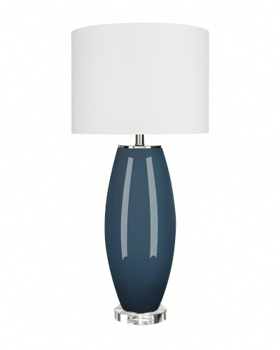 Синяя настольная лампа "Мальта" Синяя настольная лампа "Мальта"