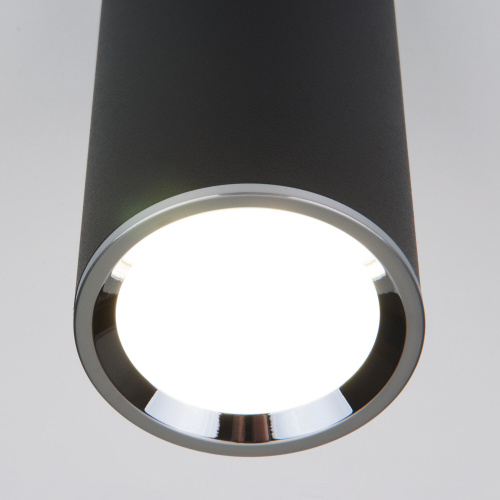Накладной потолочный светильник DLN101 GU10 BK черный фото 3