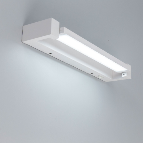 Citilux Визор CL708240N LED Настенная подсветка с выключателем Белая фото 10 Citilux Визор CL708240N LED Настенная подсветка с выключателем Белая фото 10