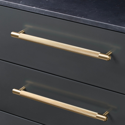 Ручка-скоба Pull Bar Cross Brass фото 2
