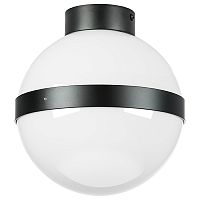 812117 Люстра GLOBO 1х40W E14 ЧЕРНЫЙ/БЕЛЫЙ