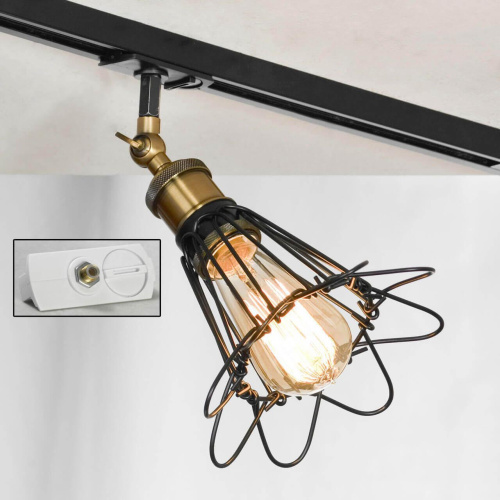 Трековый светильник однофазный Lussole LOFT Track Lights LSP-9109-TAW Трековый светильник однофазный Lussole LOFT Track Lights LSP-9109-TAW