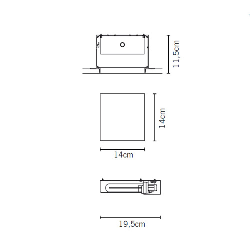 Встраиваемый светильник D67L11 фото 3 Встраиваемый светильник D67L11 фото 3