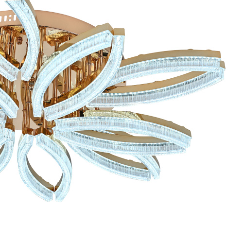 Потолочный светильник 100013/10C LED*196W Brass фото 5