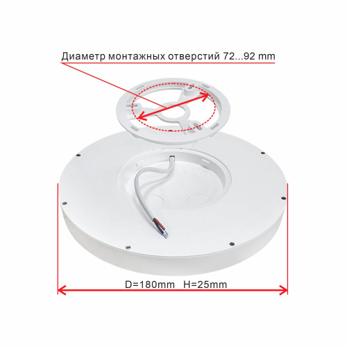 Citilux Бейсик CL738121N Светильник накладной Чёрный фото 9 Citilux Бейсик CL738121N Светильник накладной Чёрный фото 9
