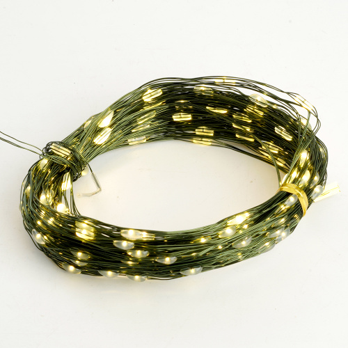 Светодиодная гирлянда Feron CL583 линейная Роса (на проволоке) 2700К c питанием от сети 220V 20м + сетевой шнур 1,5м фото 4