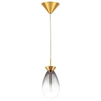 805118 Люстра COLORE LED 1х4W 220LM ЗОЛОТО/ДЫМЧАТЫЙ 3000K