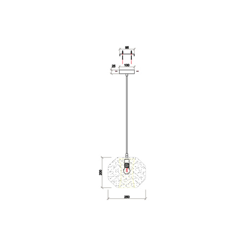 Подвесной светильник Vele Luce Milan VL5724P11 фото 3