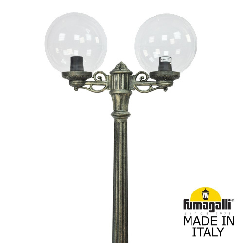 Fumagalli Садово-парковый фонарь FUMAGALLI ARTU BISSO/G300 2L G30.158.S20.BXE27 фото 2 Fumagalli Садово-парковый фонарь FUMAGALLI ARTU BISSO/G300 2L G30.158.S20.BXE27 фото 2