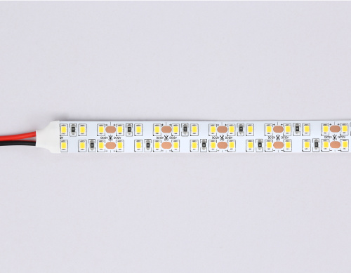 Светодиодная лента двухрядная 12В 2835 240Led 19.2Вт/м 3000K IP20 5м фото 4