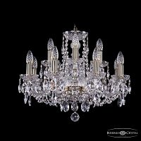Люстра хрустальная 1402/8/195 Pa Bohemia Ivele Crystal (Богемия Ивеле Кристалл)