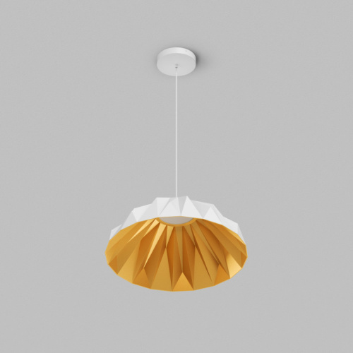 Потолочный подвесной светильник Denkirs ORIGAMI | ОРИГАМИ DK6655-WH+SG фото 2