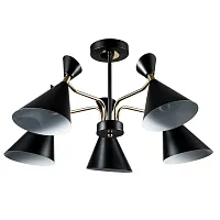 Потолочная люстра Arte Lamp WELLINGTON A2711PL-5BK
