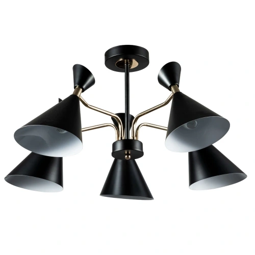 Потолочная люстра Arte Lamp WELLINGTON A2711PL-5BK Потолочная люстра Arte Lamp WELLINGTON A2711PL-5BK